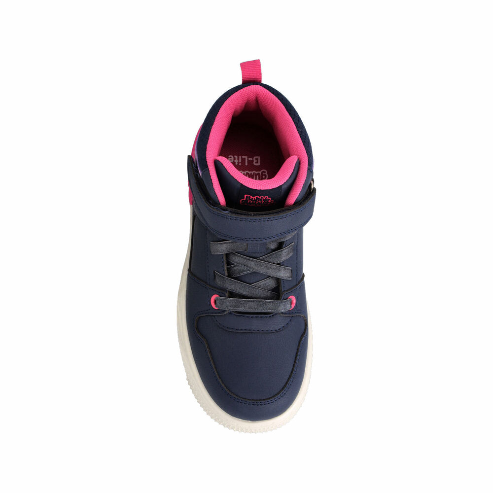 Zapatilla Niña Bubblegummers Aticuss Azul Marino - Fucsia image number 3.0